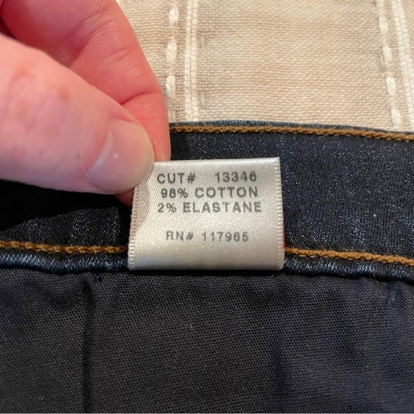 J Brand Maria High Rise Skinny Jeans in Starless Dark Wash 29 - Picture 9 of 14